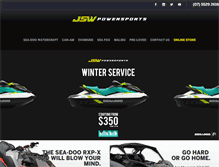 Tablet Screenshot of jswpowersports.com.au